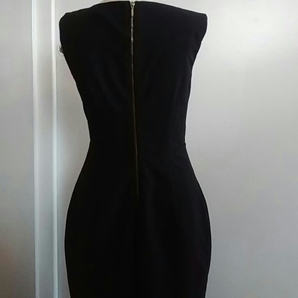 Black Dress with Crystal on front. - Picture 2 of 3